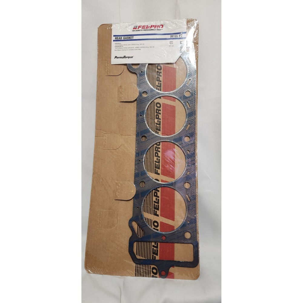 Fel-Pro 26185 PT Head Gasket for Toyota 2.4L 22R 22RE 22REC 22RTEC 1981-1995